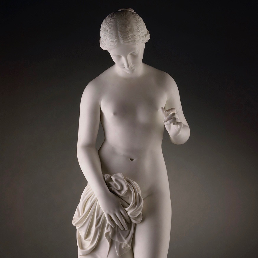 Nymph Entering the Bath