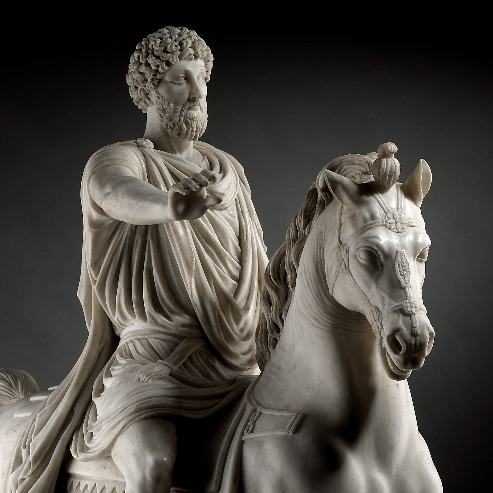 Equestrian Monument of Emperor Marcus Aurelius (121 – 180 A.D.), after the Antique