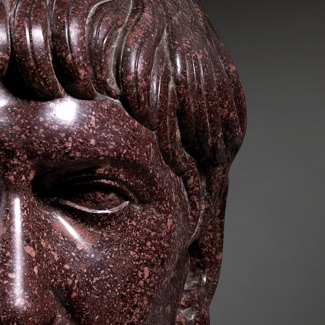 Portrait Head of Emperor Trajan (53 – 117 A.D.), after the Antique