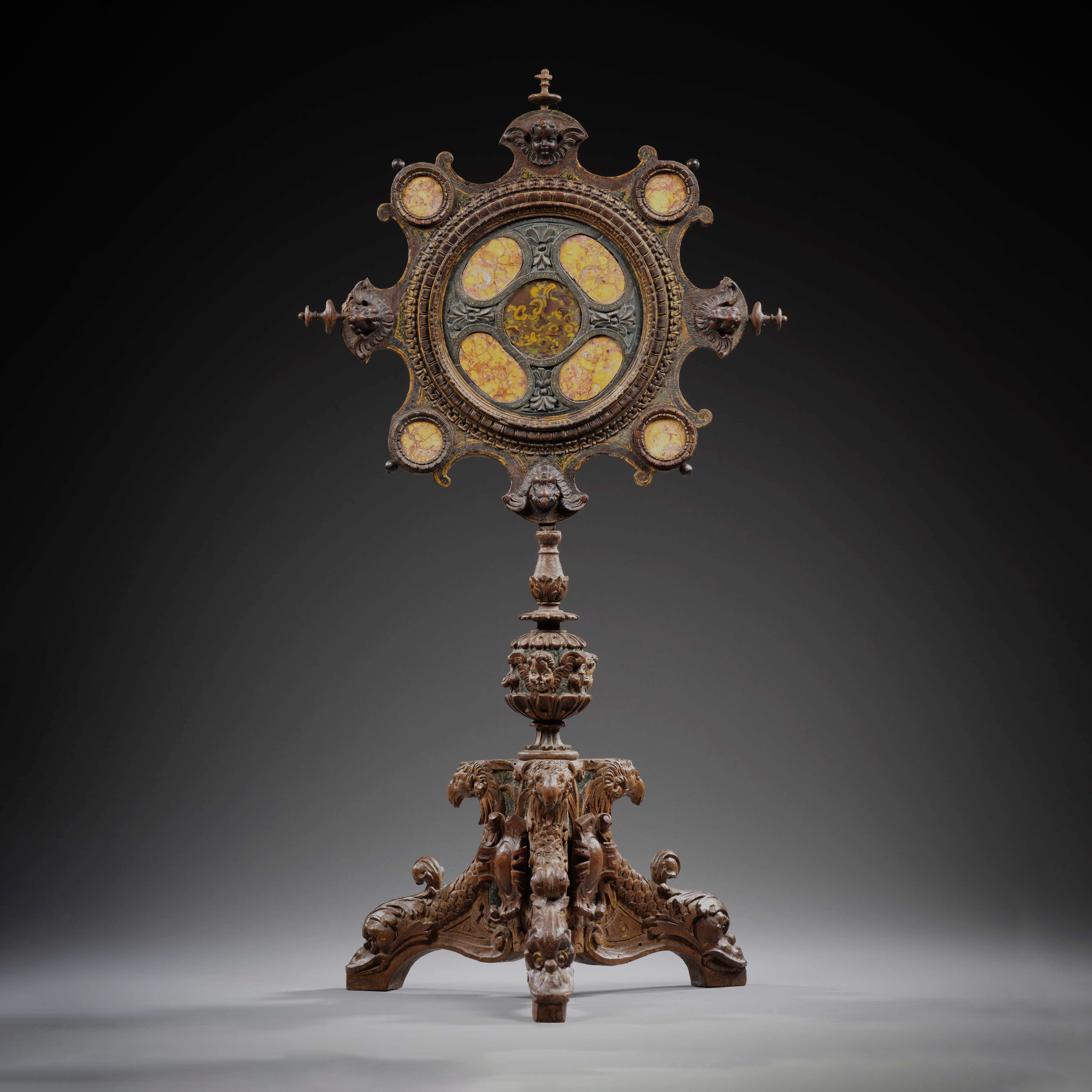 11. Inlaid Table Mirror