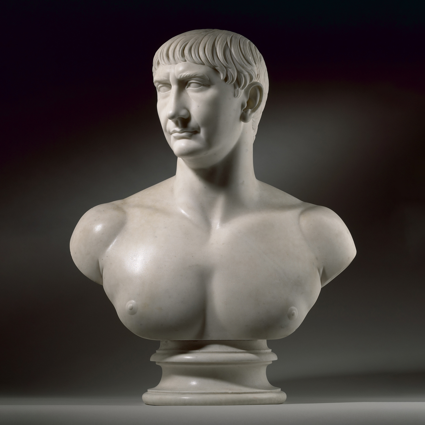 22. Bust of the Emperor Trajan (53 A.D. – 117 A.D.)